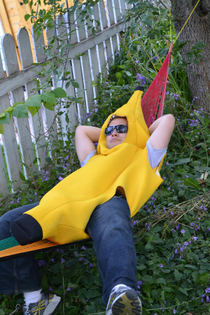 Today seemed like an appropriate day to post this banana hammock picture