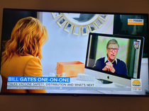 Today show low key trolling Bill Gates this morning