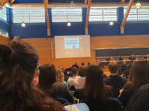 Todays conference in a local university on why antivaxxers are wrong