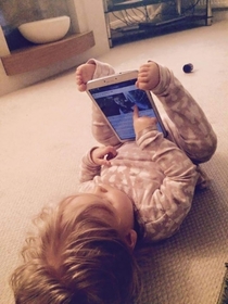 Toddler genius has a great solution for all our tablet usage problems