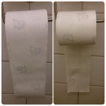 Toilet paper gives the answer