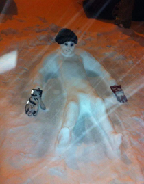 Told my neighbor I dont like snowmen and walked out to this at am for work