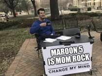 Told my wife this exact thing she said nooooo theyre gooooood I said yea mom rock Youre a mom Took her a second but she accepted it