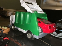 Told my  year old son Mustangs are slow they are junk He calls me in the kitchen  minutes later to show me the joke he made