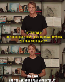 Tony Hawk is the man