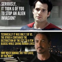 Tonys response for that joke about the alien invasion