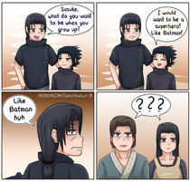 too bad Itachi couldnt make Sasuke a billionaire