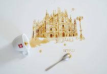 Top posts on rmildlyinteresting I accidentally spilled my coffee and the stain looks like a building