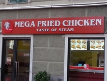 Totally legit KFC in my hometown