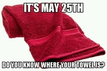 Towel day
