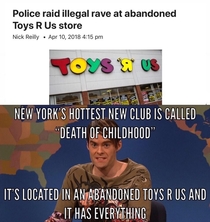 TOYS R bUSted