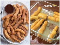 tried making churros today 