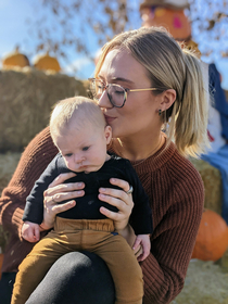 Tried to take some cute photos with my nephew and he was not into it