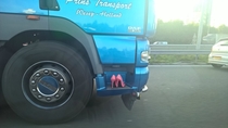 Truck driver has company