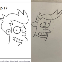 Trying to draw Fry
