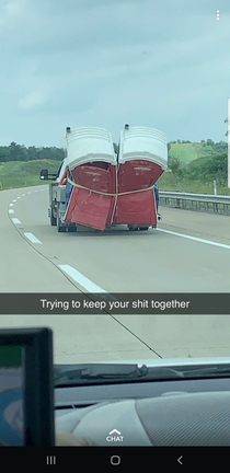 Trying to keep your shit together