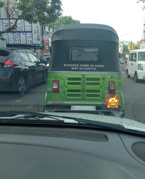 Tuk-Tuk wisdom 