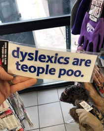 Tuppors dyslexics