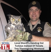 Turkeys Instead Of Tickets