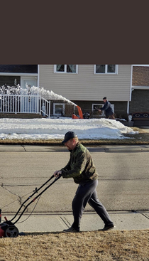 Typical April afternoon in Canada