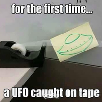 UFO caught on tape