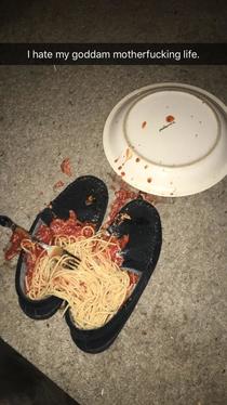 Uh oh spaghettio