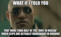 Ukraine is so bad ass it doesnt even care about getting credit for any of it