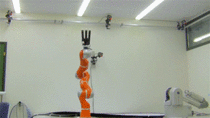 Ultra-fast robotic arm catches items in mid-air