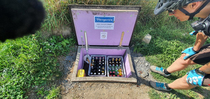 underground beer bunker