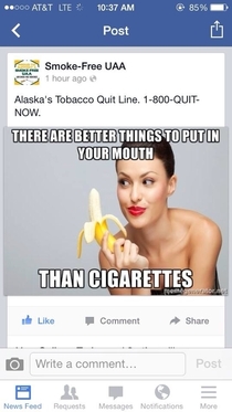 University of Alaskas quit tobacco campaign