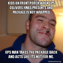 UPS men are the real Santa