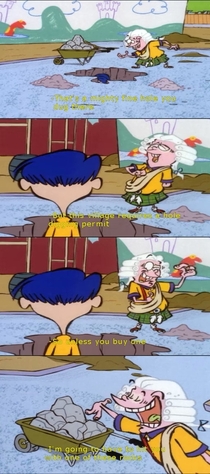 US economic policy summed up by Ed Edd n Eddy