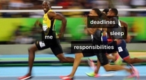 Usain Bolt is me