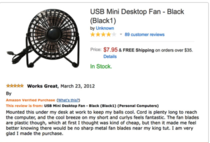 USB Mini Fan