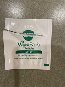 Use Me - Vicks VapoPad wants to be your bitch