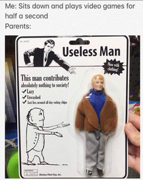 Useless human