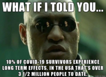 Using the high Covid- survival rate to justify not getting the vaccine is a stupid gamble