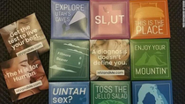 Utah Health Depts Utah Themed Condoms
