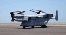 V- Osprey aerocopter storage configuration