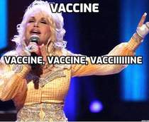 Vaccinate your kids cause Dolly says so