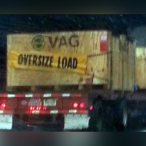 Vag oversize load
