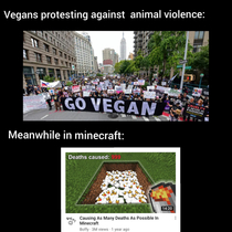 Vegans will come at us someday