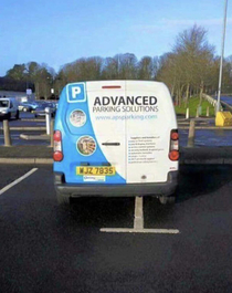 Very advanced parking if im being honest