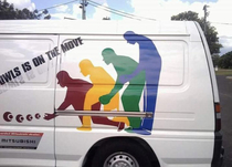 Very poorly designed van