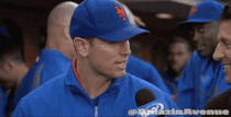 Video bombing in the Mets dugout