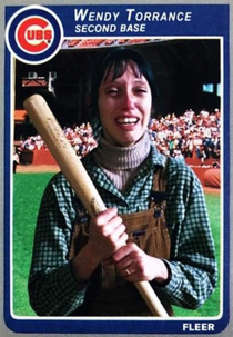Vintage Wendy Torrance Cubs Baseball Card