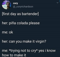 Virgin pia colada