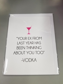 Vodka never lies