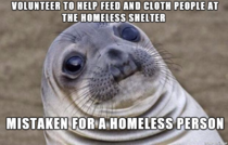 Volunteered at the homeless shelter for Christmas