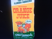 Wait what I dont think thats how you get orange juice